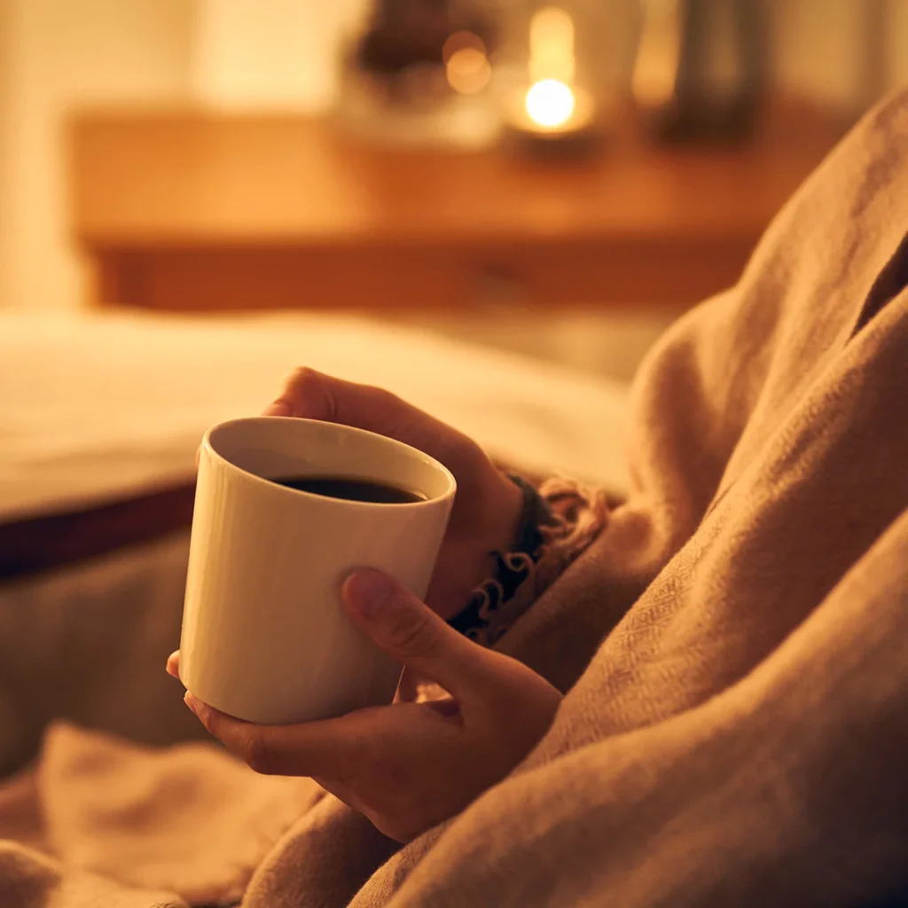 夜遅い時間のカフェイン摂取が睡眠の質を下げる