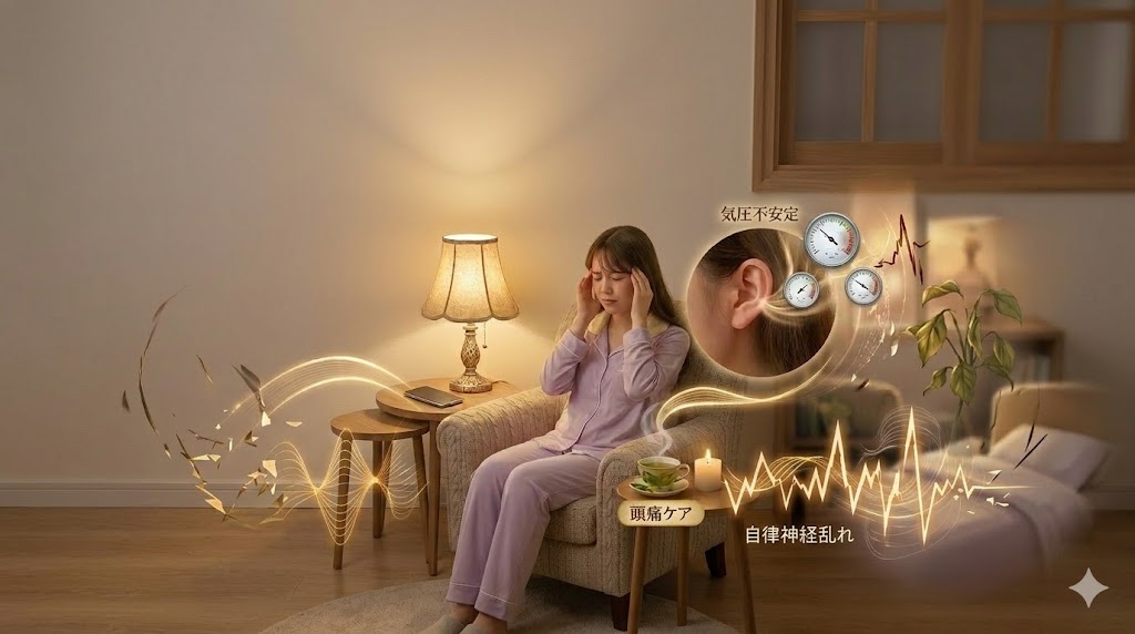 耳まわりのマッサージで自律神経を整えるセルフケア