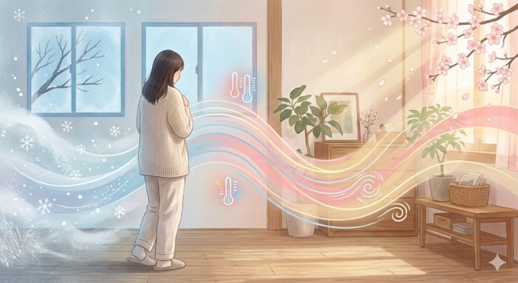 春は寒暖差が大きく自律神経が疲れやすい季節です