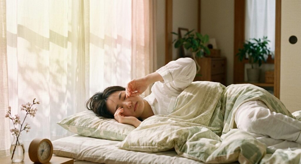 春の眠気や朝のだるさは自律神経の乱れが関係することがあります